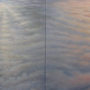 River Dawn Ancient Sunset (Diptych)